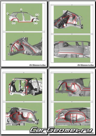 ������� ������ Hyundai Tuscon HEV (NX4e) 2021-2027 Body Repair Manual