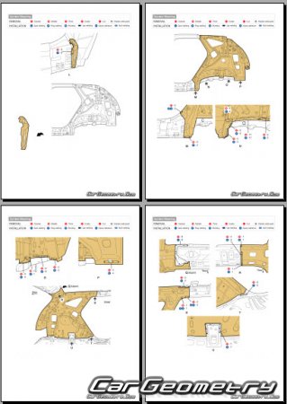 ������� ������ Hyundai Tuscon HEV (NX4e) 2021-2027 Body Repair Manual
