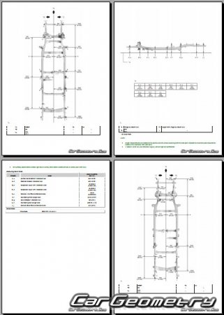 ������� ������ Toyota Hilux 2020-2025 Collision Repair manual