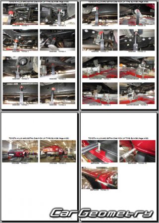 ������� ������ Toyota Hilux 2020-2025 Collision Repair manual