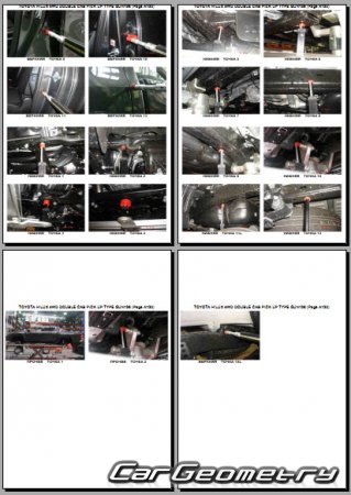 ������� ������ Toyota Hilux 2020-2025 Collision Repair manual
