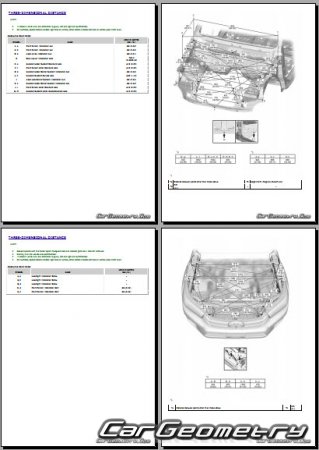 ������� ������ Toyota Hilux 2020-2025 Collision Repair manual