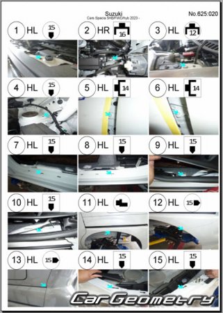 Mazda Flair Wagon (MM54S MM94S) 2023-2028 (RH Japanese market) Body dimensions