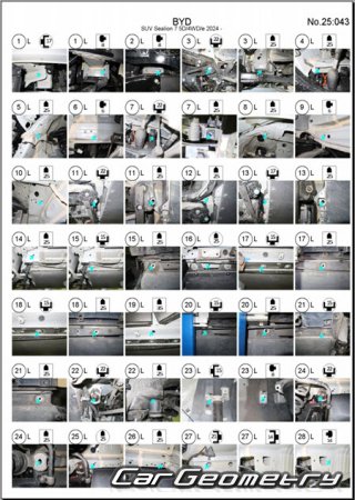 BYD Sealion 7 EV 2024�2029 Body Repair Manual