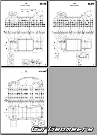 BYD Sealion 7 EV 2024�2029 Body Repair Manual