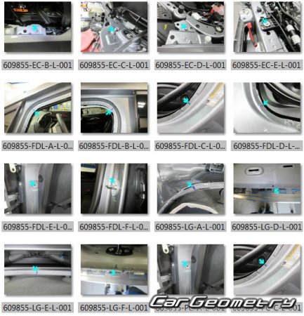 �������� ������� Chevrolet Equinox EV 2024�2030 Body dimensions