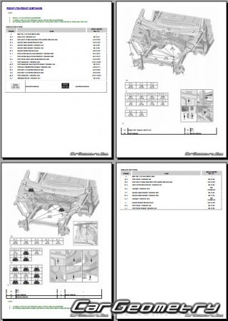 �������� ������� Toyota bZ bZ4X 2024-2027 Collision Repair Manual