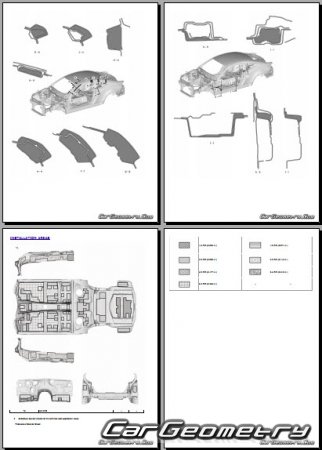 Lexus RC200T, RC300, RC350 2021-2025 Collision Repair manual
