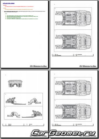 Lexus RC200T, RC300, RC350 2021-2025 Collision Repair manual