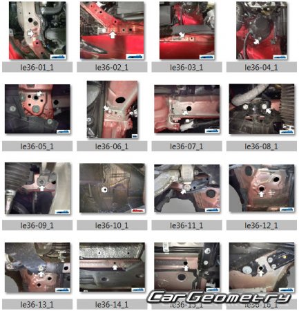 Lexus RC200T, RC300, RC350 2021-2025 Collision Repair manual