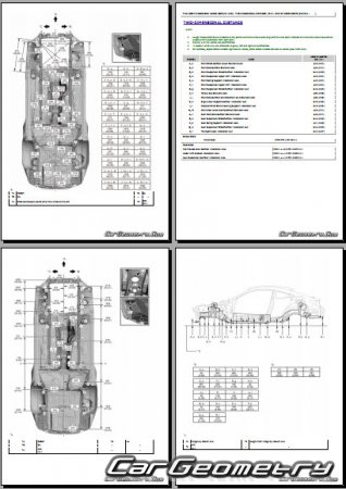 Lexus RC200T, RC300, RC350 2021-2025 Collision Repair manual