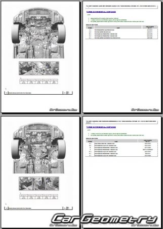 Lexus RC200T, RC300, RC350 2021-2025 Collision Repair manual