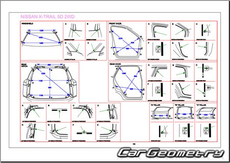Nissan X-Trail e-POWER (T33) 2023-2027 Body Repair Manual