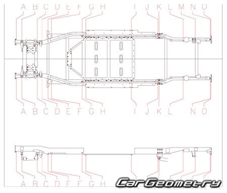�������� ������� Rivian EDV 700 2023-2029 Body dimensions