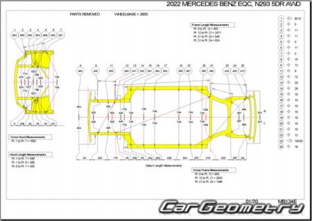 Mercedes EQC-Class (N293) � 2019 Body dimensions