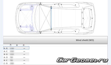 Peugeot 308 (P51 P52) � 2021 (5DR, SW Wagon) Body dimensions