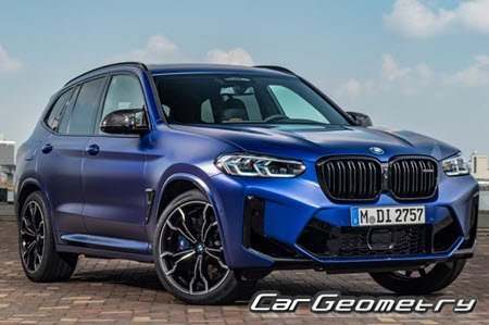�������� ������� BMW X3M (F97) 2017-2024, ������� ������ ��� ���3� �97