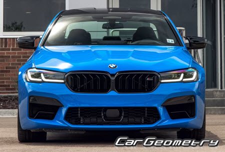 Кузовные размеры BMW M5 (F90) 2018-2024, Размеры кузова БМВ М5 Ф90 Седан Кузовные размеры BMW M5 (F90) 2018-2024, Размеры кузова БМВ М5 Ф90 Седан