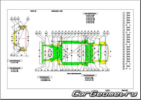 BMW iX1 EV (U11) 2022-2028 Body dimensions