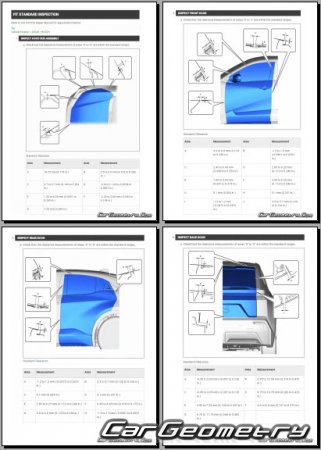 ������� ������ Toyota C-HR+ 2025-2030 Collision shop manual