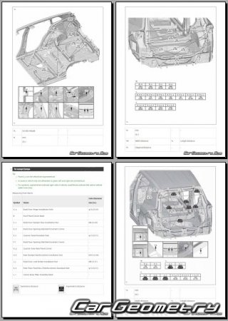 �������� ������� Toyota RAV4 (XA60) 2026-2031 Collision Repair Manual