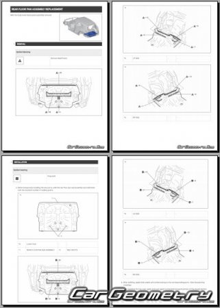 �������� ������� Toyota RAV4 (XA60) 2026-2031 Collision Repair Manual