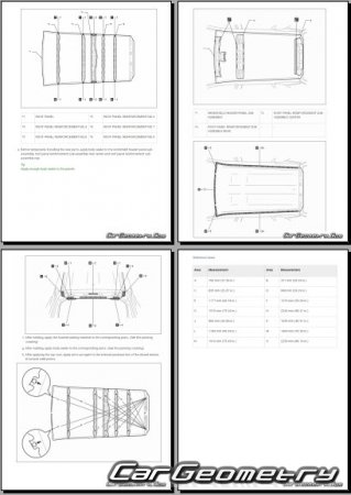 �������� ������� Toyota RAV4 (XA60) 2026-2031 Collision Repair Manual