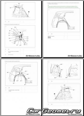 �������� ������� Toyota RAV4 (XA60) 2026-2031 Collision Repair Manual