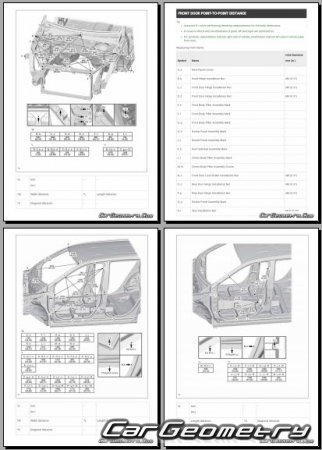 �������� ������� Toyota RAV4 (XA60) 2026-2031 Collision Repair Manual