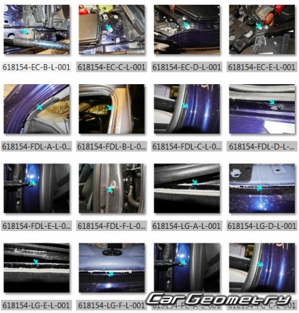 �������� ������� Renault Espace 2023-2032 Body dimensions