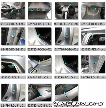 ������� ������ Dacia Spring 2021-2024 Body dimensions