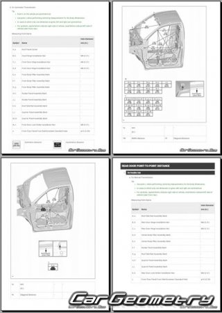 �������� ������� Toyota Hilux (GUN226 GUN227 TGN226 XPN225) � 2025 Body Repair Manual