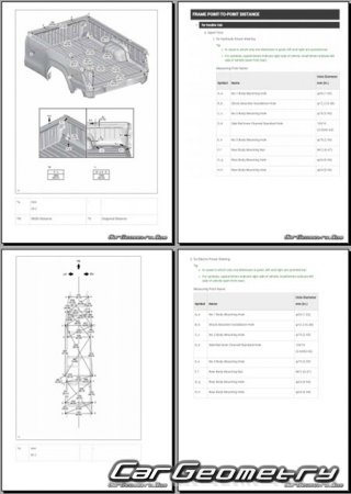 �������� ������� Toyota Hilux (GUN226 GUN227 TGN226 XPN225) � 2025 Body Repair Manual