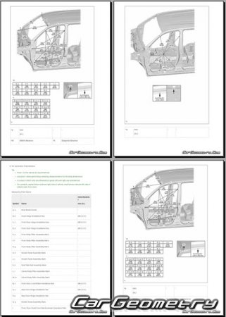 �������� ������� Toyota Hilux (GUN226 GUN227 TGN226 XPN225) � 2025 Body Repair Manual