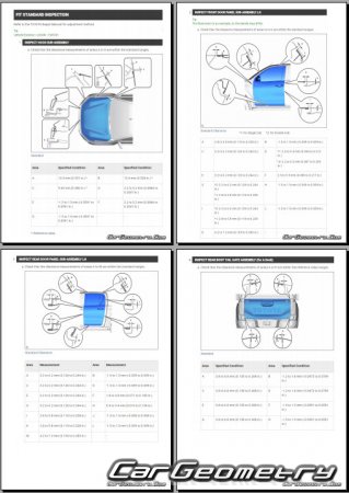 �������� ������� Toyota Hilux (GUN226 GUN227 TGN226 XPN225) � 2025 Body Repair Manual