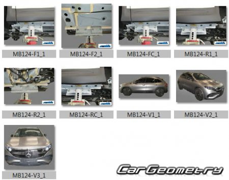 Mercedes EQA-class (H243) � 2021 Body dimensions