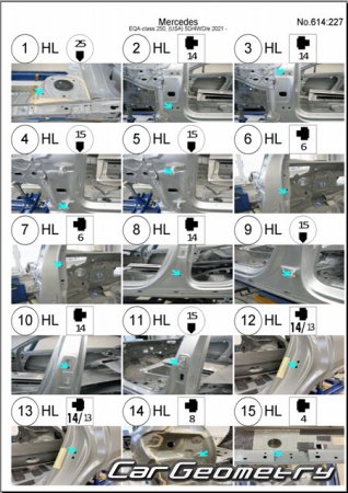 Mercedes EQA-class (H243) � 2021 Body dimensions