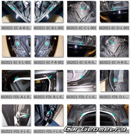 BMW X5 (E53) 2000-2006 Body dimensions