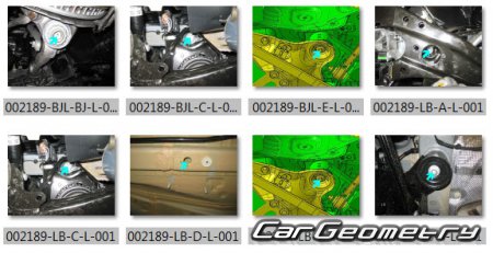 BMW X4 M (F98) 2019�2024 Body dimensions