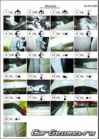 Mitsubishi Xpander 2018-2024 Body Repair Manual