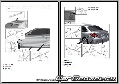 BMW M2 (F87) 2016-2023 Body dimensions