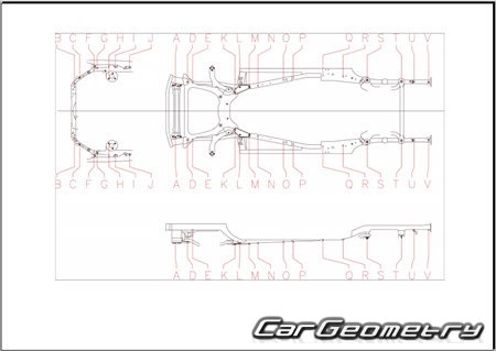 Размеры кузова Lexus TX350 TX500H TX550H+ с 2024 Collision Repair Manual Размеры кузова Lexus TX350 TX500H TX550H+ с 2024 Collision Repair Manual