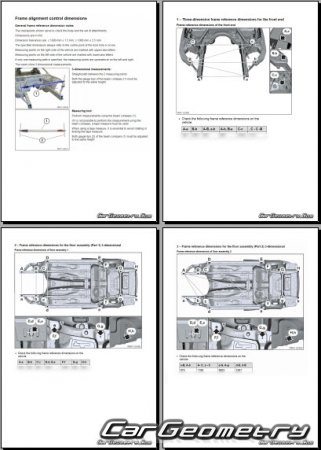 BMW M4 Coupe (G82) 2021-2026 Body dimensions