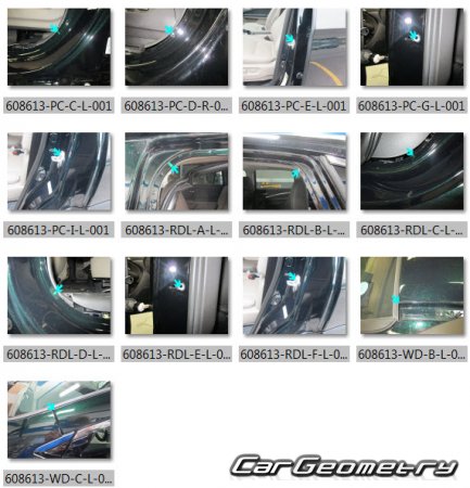 ������� ������ Honda Passport 2019-2024 Body Repair Manual