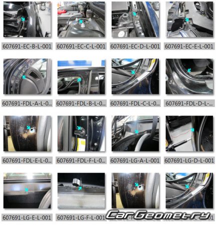 Lincoln MKZ 2010�2012 Body dimensions