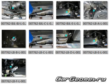 Lincoln MKZ 2010�2012 Body dimensions