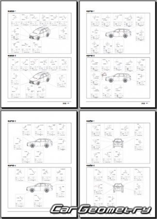 ������� ������ AITO M7 2022-2026 Body Repair Manual