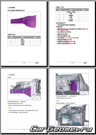 �������� ������� AITO M5 2022-2027 Body Repair Manual