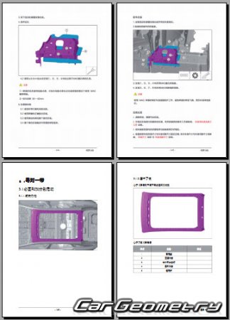 �������� ������� AITO M5 2022-2027 Body Repair Manual
