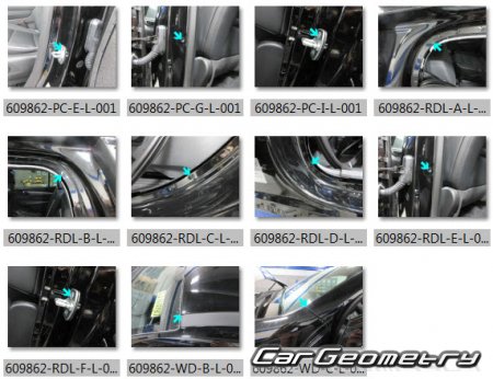 Buick Enclave 2024-2030 Body dimensions